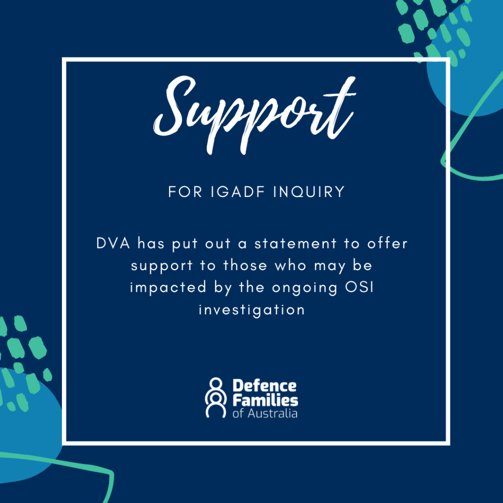 Support Available for Anyone Impacted by Ongoing OSI Investigation